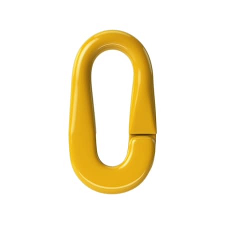 Montour Line Yellow Plastic Chain Master Link, 2 in CH-ML-20-YW